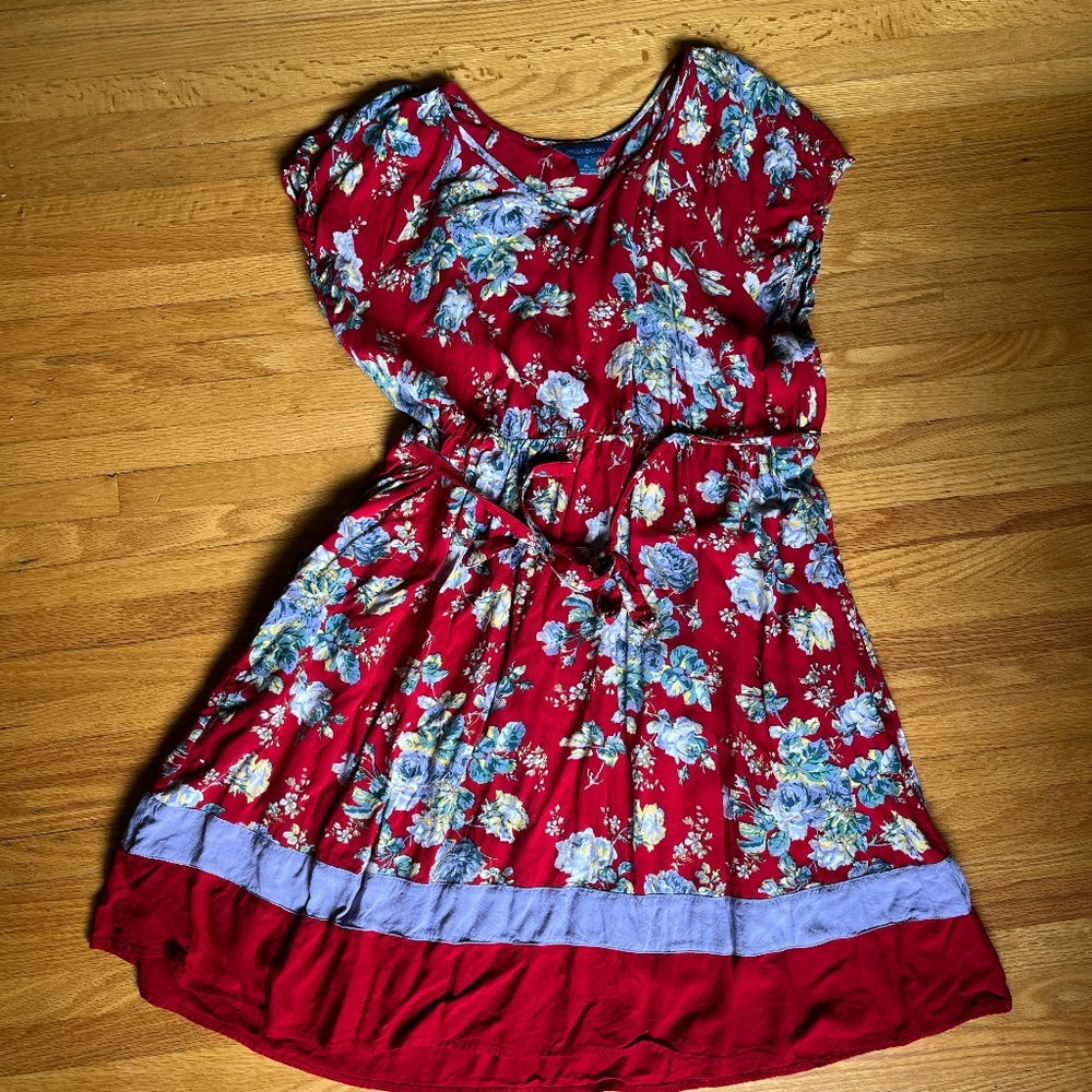 April Cornell Floral Summer Dress in Size M/L